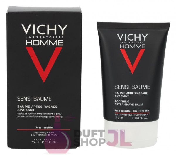 Vichy Homme Sensi Baume Soothing After Shave Balm