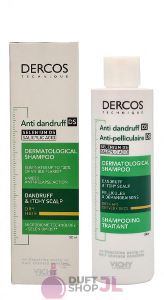Vichy Dercos Anti-Dandruff Treatment Shampoo