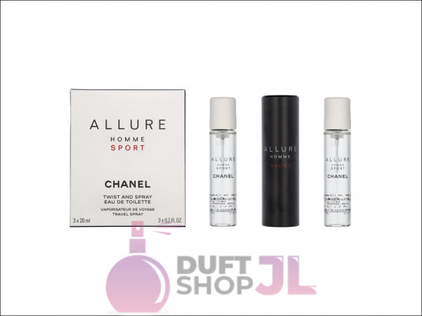  Chanel Allure Homme Sport Giftset 60 ml