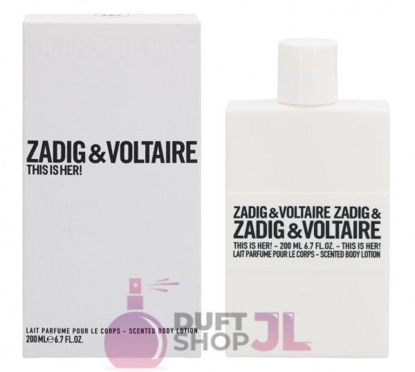Zadig & Voltaire This Is Her! Body Lotion